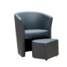 Pegasus grigia con pouf